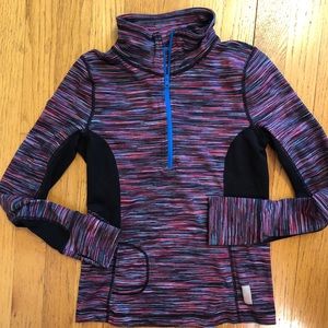 Zella girls quarter zip top